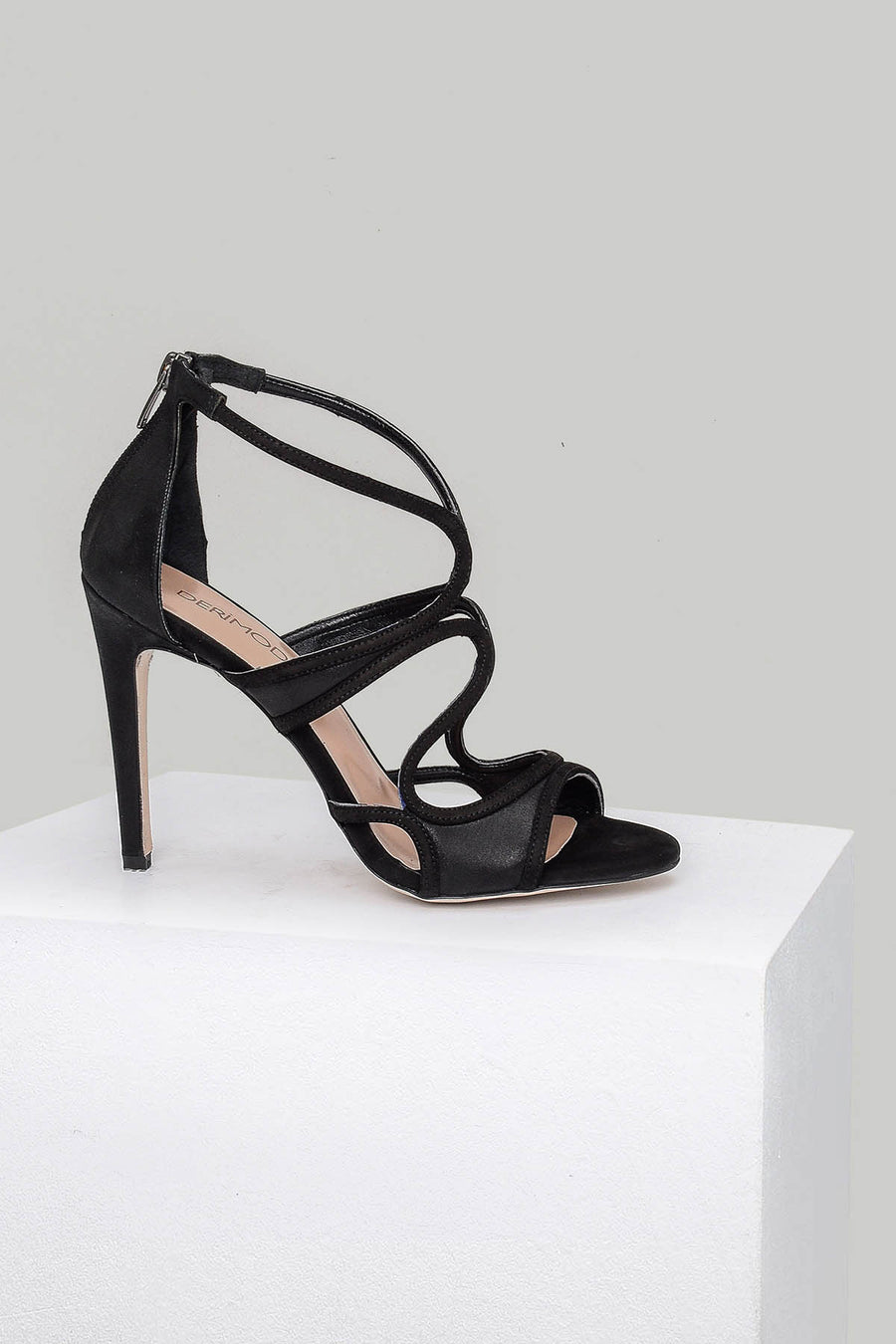 Suede Women's Heeled Sandals