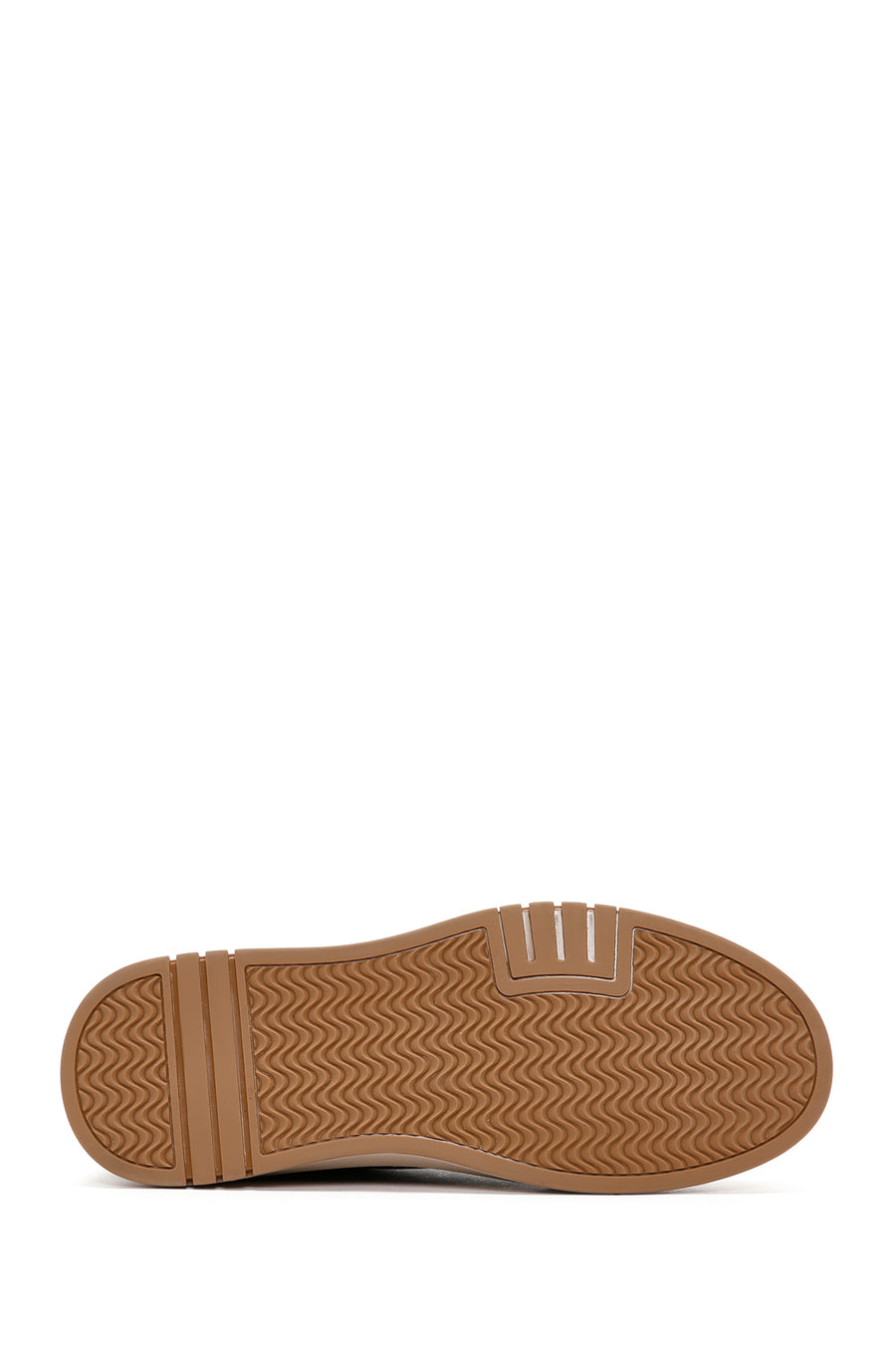 Erkek Siyah Bağcıklı Deri Sneaker
