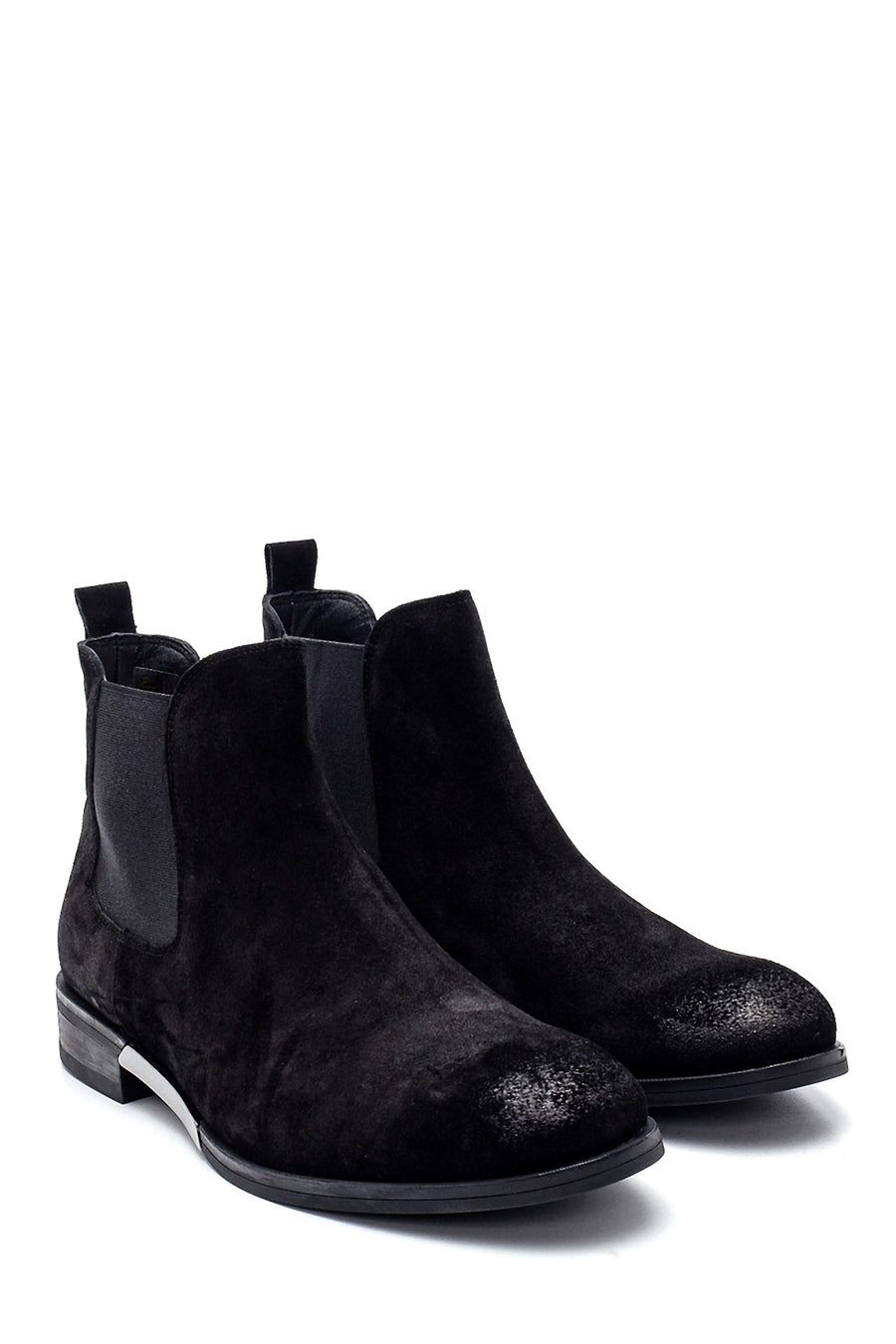 Men's Leather Suede Chelsea Boots