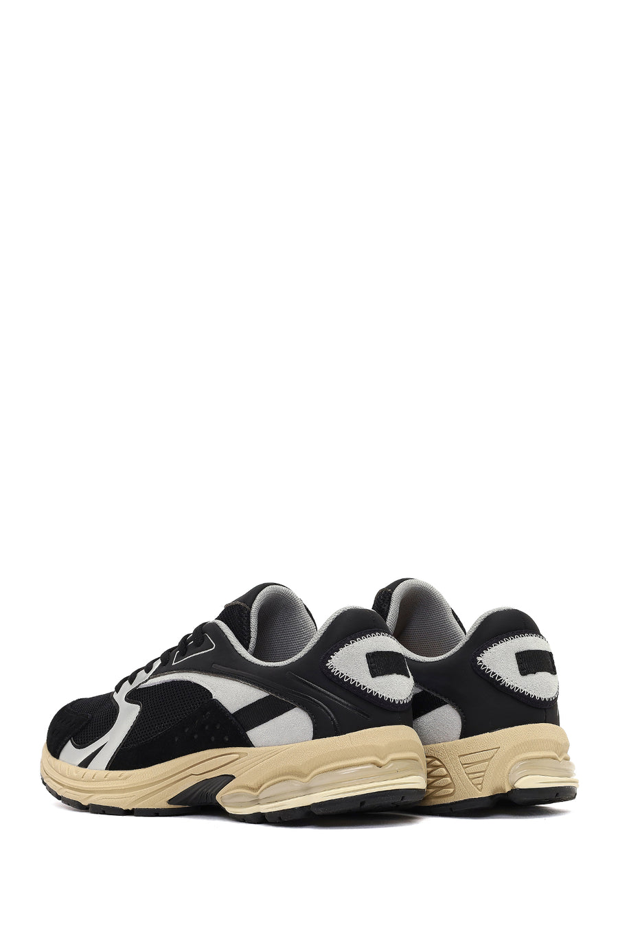 Derimod Studio Men's Black Lace-Up Thick-Soled Sneaker