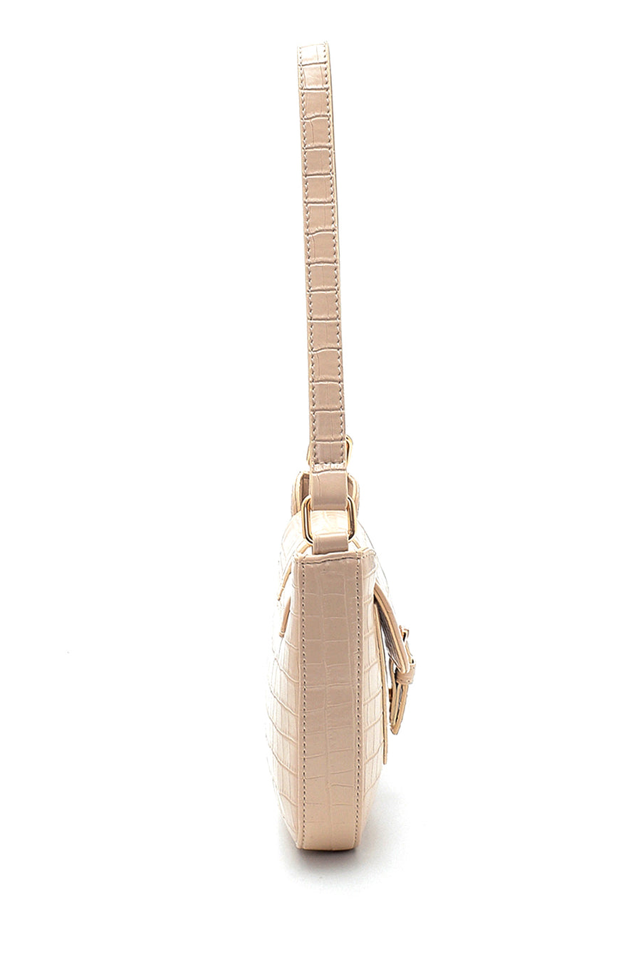 Women's Crocodile Detailed Shoulder Bag