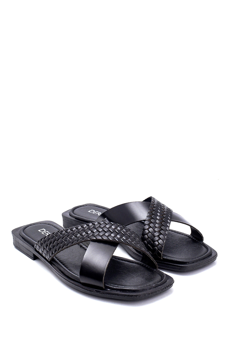 Women's Leather Slippers