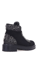 Women's Stone Suede Boots | Derimod
