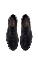 Male Black Lace-up Leather Casual Shoes | Derimod