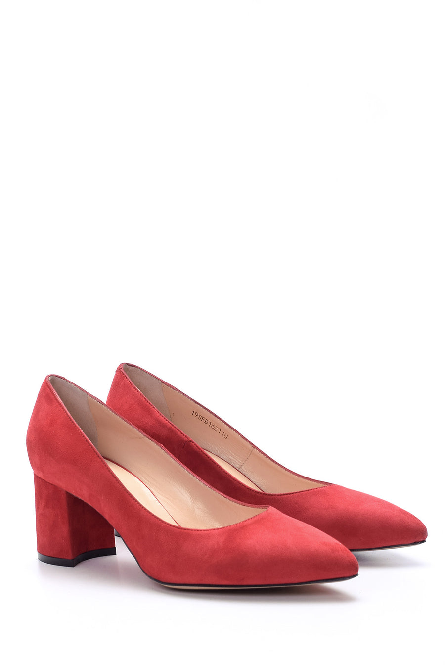 Women's Suede Heeled Shoes