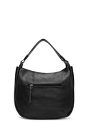 Women's Black Long Strap Suede Shoulder Bag | Derimod