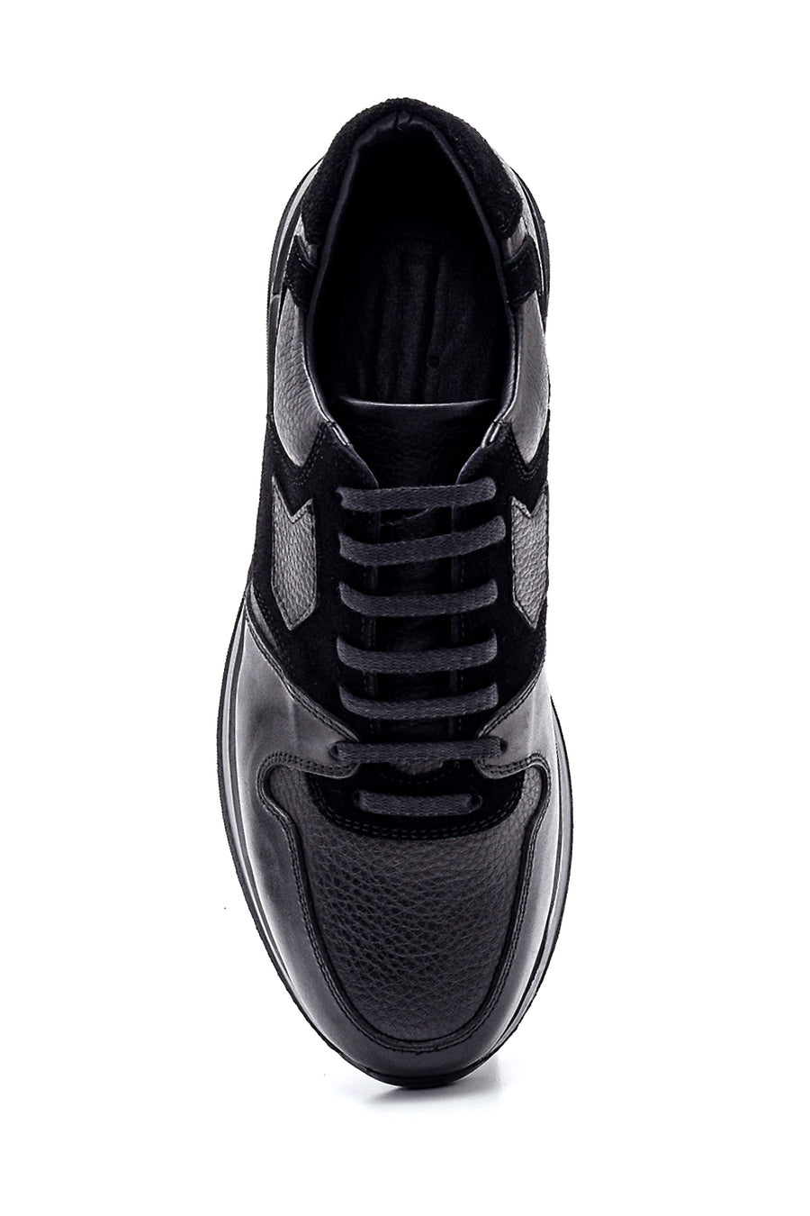 Men's Leather Suede Detailed Sneaker