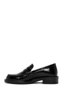 Kadın Siyah Deri Casual Loafer | Derimod