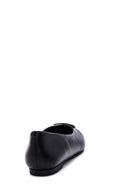 Women's Black Buckle Classic Ballet Ballet | Derimod