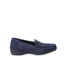 Suede Women's Leather Loafer | Derimod