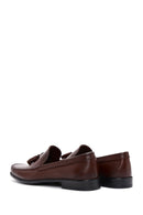 Men's Brown Leather Tasseled Classic Loafer | Derimod