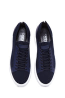 Men's Navy Blue Sneaker | Derimod