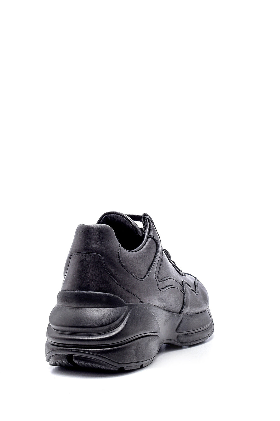 Kadın Deri Yüksek Tabanlı Sneaker