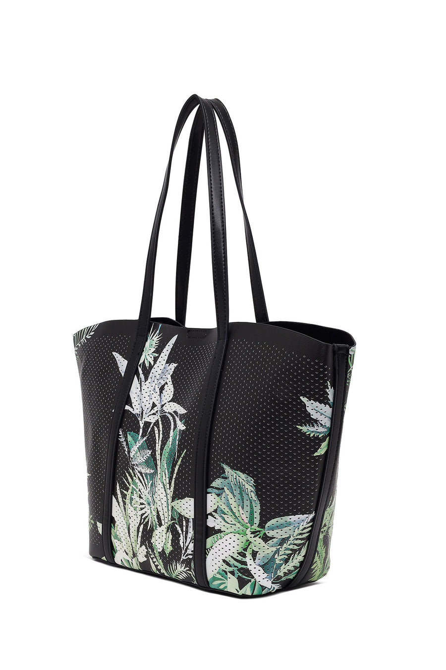 Woman Black Printed Shoulder Bag