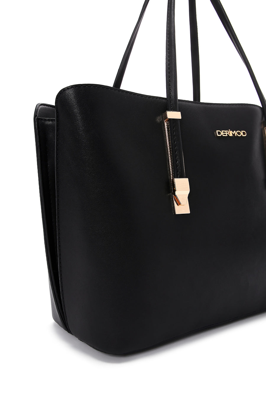 Women's Black Long Strap Classic Shoulder Bag
