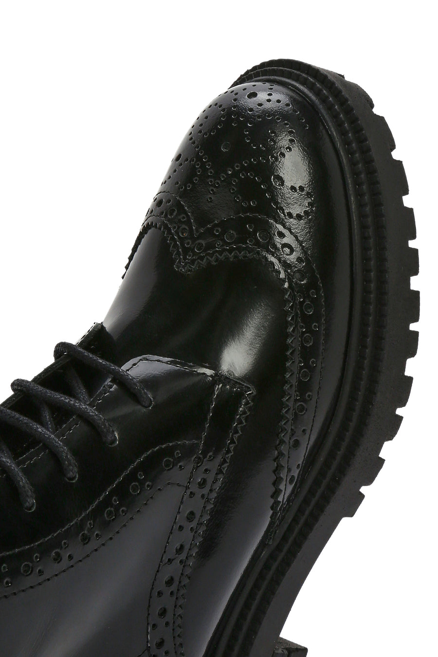 Women's Black Zippered Leather Boots