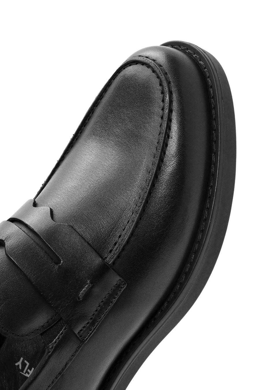 Erkek Siyah Deri Casual Loafer