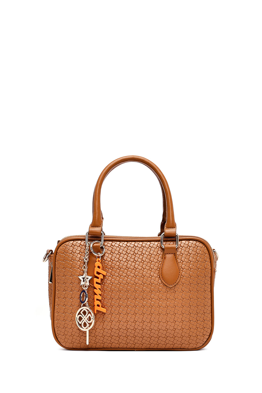 Women's Brown Long Strap Printed Classic Shoulder Bag