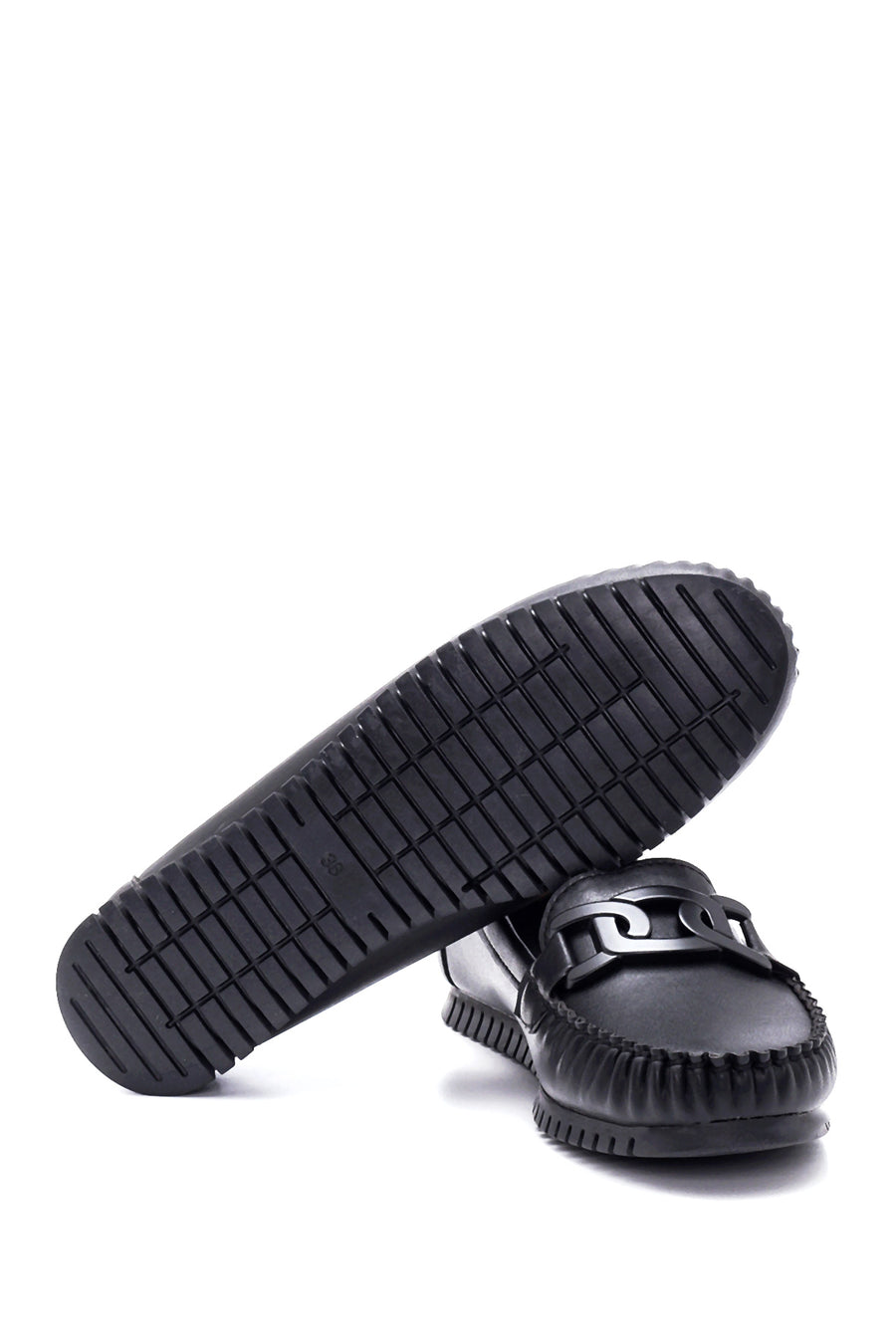 Kadın Zincirli Klasik Loafer