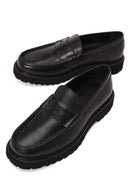 Erkek Siyah Deri Casual Loafer | Derimod