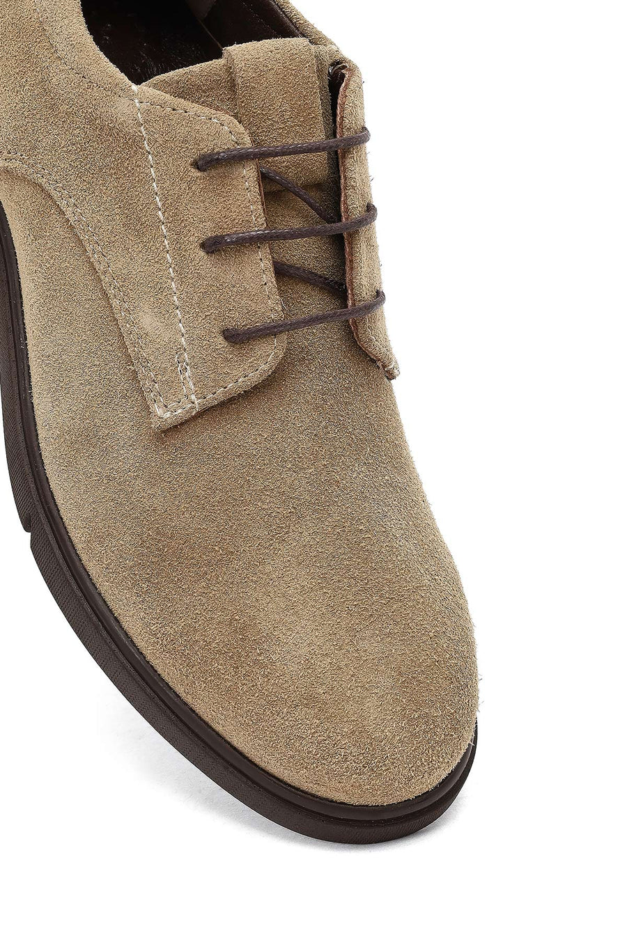 Women's Mink Suede Leather Masculine Shoe