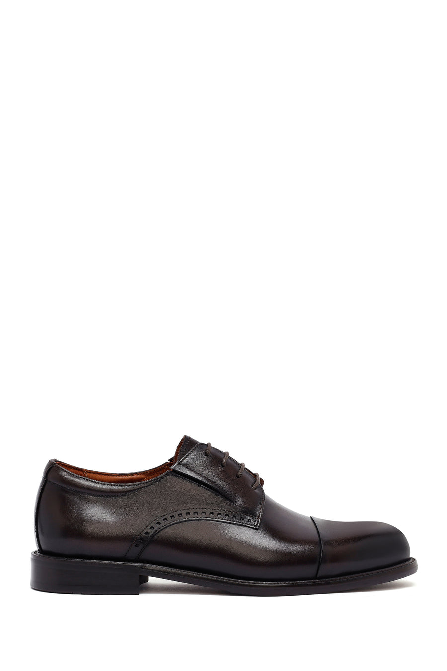 Men's Brown Lace-Up Leather Classic Shoes 25WFD691118 | Derimod