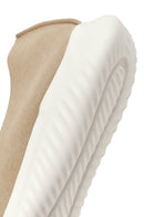 Women's Beige Chunky Suede Shoes | Derimod