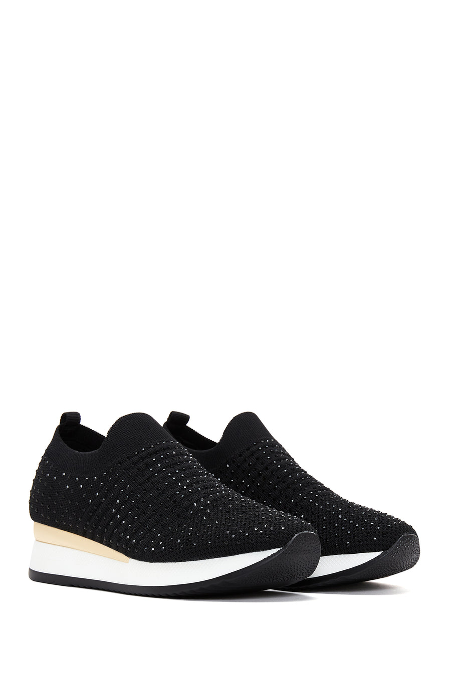 Women's Black Stone Sneaker