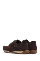 Men's Brown Lace-Up Nubuck Leather Casual Shoes | Derimod
