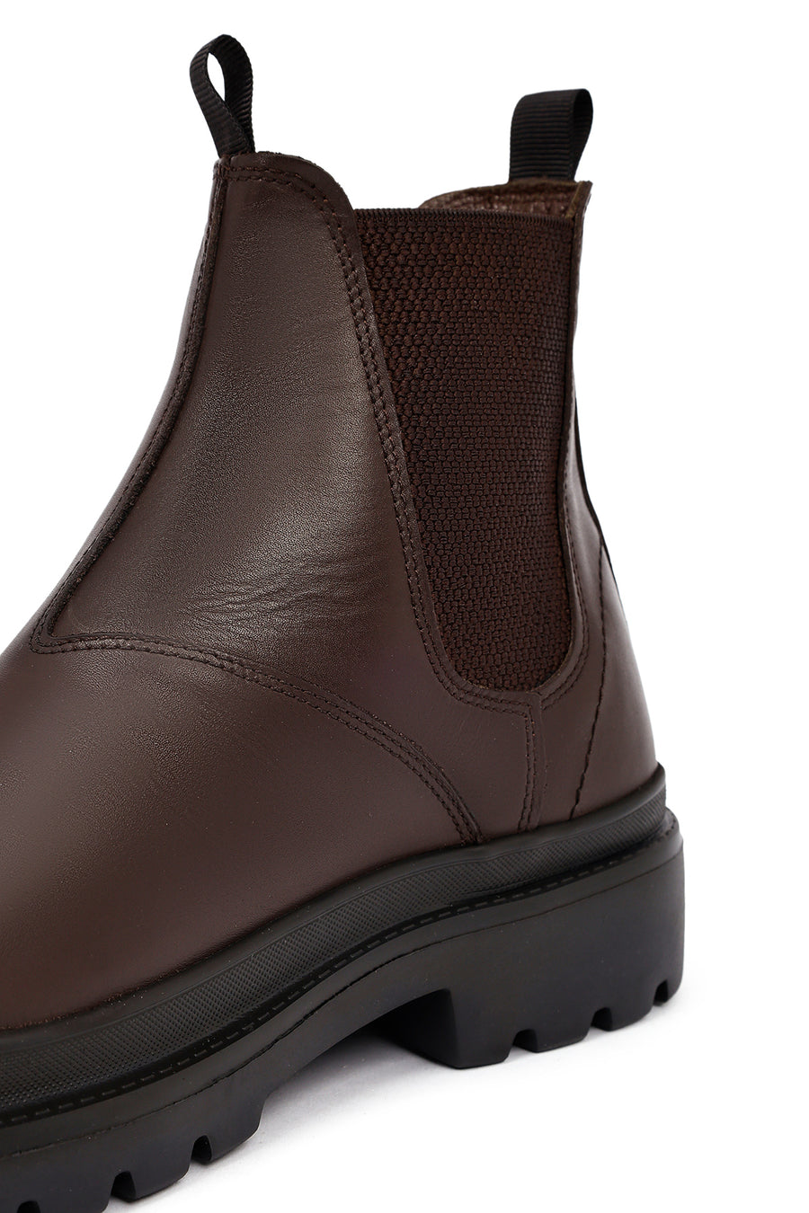 Men's Brown Leather Casual Chelsea Boot
