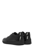 Men's Black Lace-up Leather Sneaker | Derimod