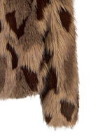 Nevada Woman Brown Oversize Fur Teddy Coats | Derimod