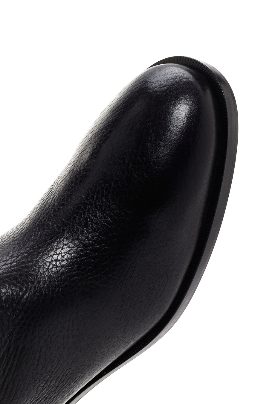 Geox Women's Black Tormalina Zippered Leather Heeled Boots