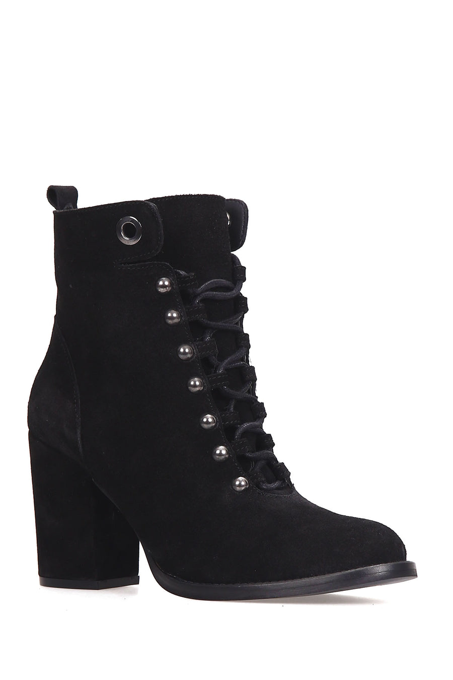 Women's Suede Lace-up Boots
