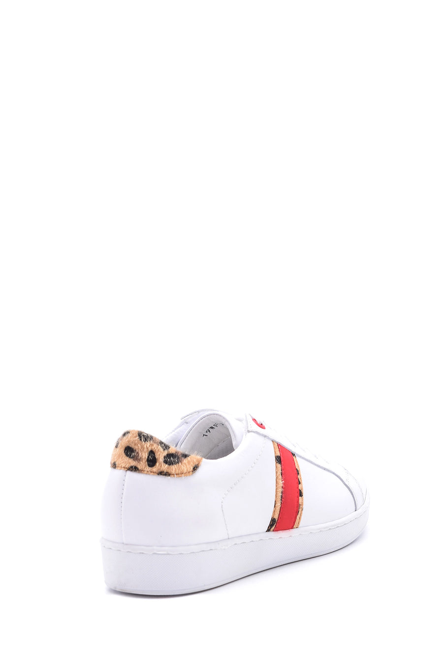 Women's Leopard Detailed Leather Sneaker