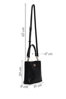 Woman Black Long-Strap Shoulder Bag | Derimod