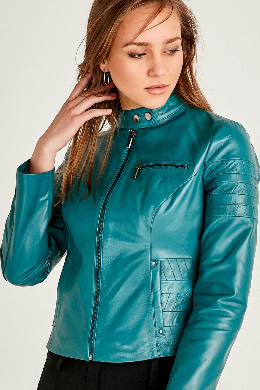 Nina Women's Leather Jacket