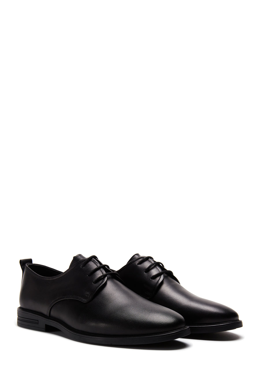 Men's Black Leather Classic Shoes