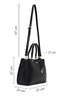 Women's Black Long Strap Classic Handbag | Derimod