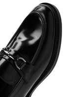 Erkek Siyah Deri Klasik Loafer | Derimod