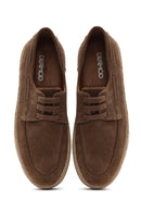 Men's Mink Lace-Up Suede Leather Casual Shoes | Derimod