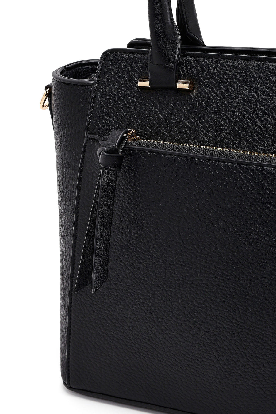 Women's Black Long Strap Shoulder Bag