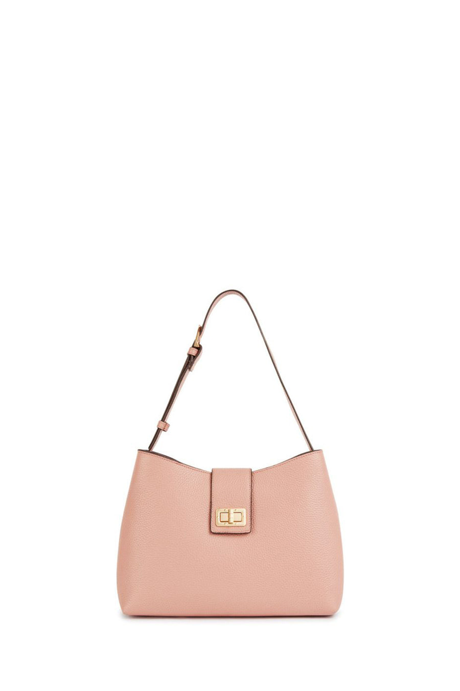 Geox Women's Beige Solangy Leather Shoulder Bag D26KSA00046C8191 | Derimod