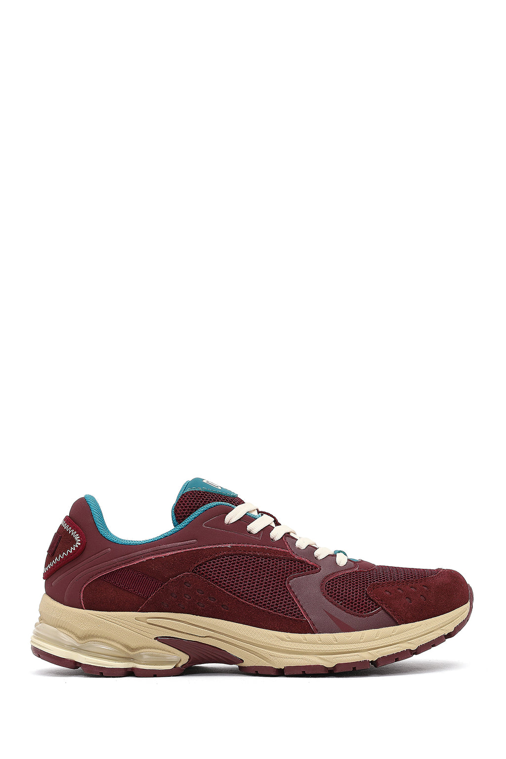 Derimod Studio Kadın Bordo Bağcıklı Kalın Tabanlı Sneaker