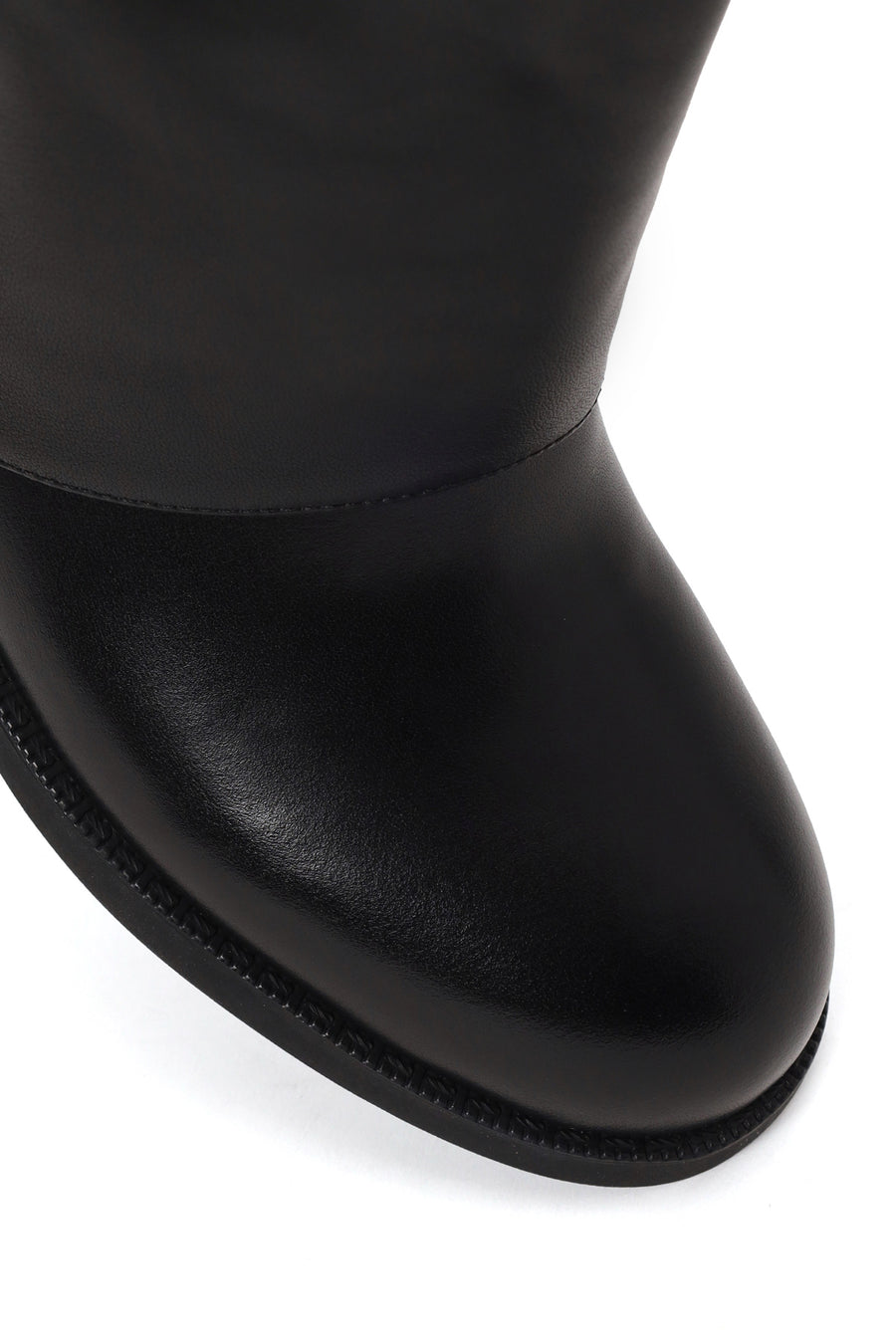 Woman Black Leather Boots