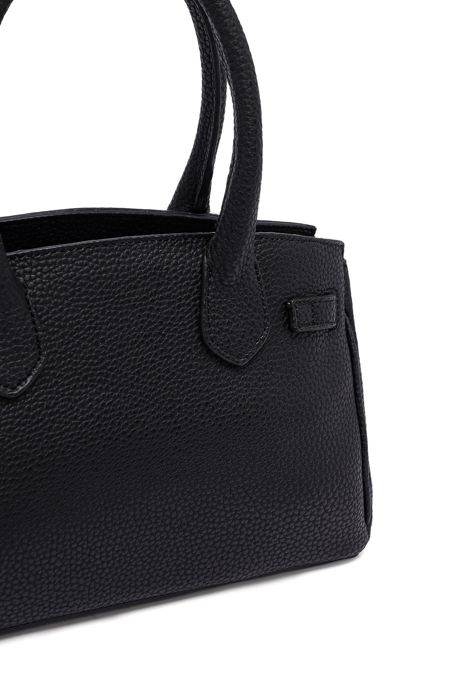 Women's Black Long Strap Classic Handbag