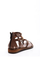 Women's Ankle Strap Leather Sandals | Derimod