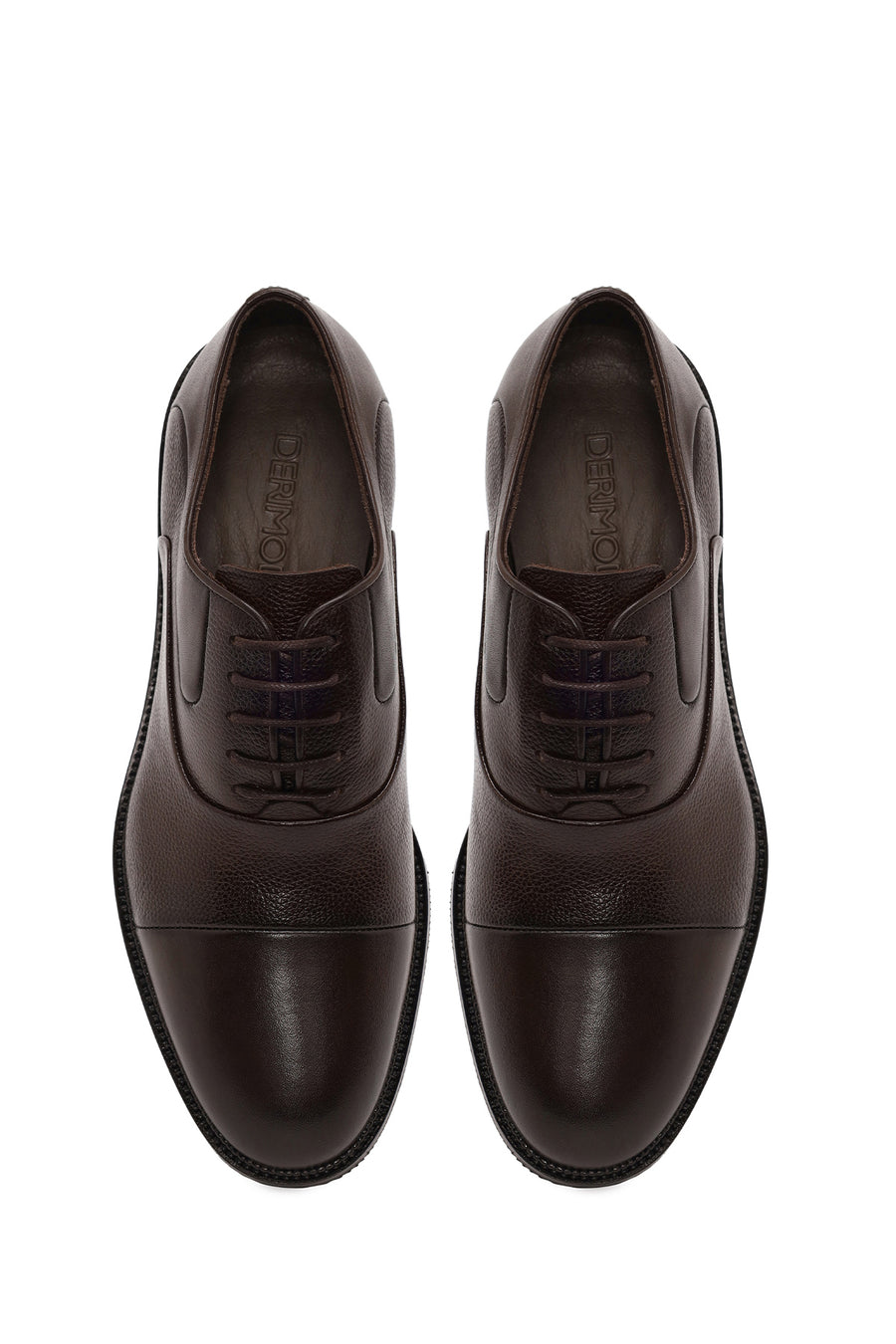 Male Brown Lace-up Leather Casual Shoes