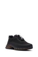 
Men's Black Thick Sole Lace-Up Leather Sneaker
 | Derimod