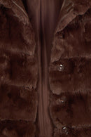 Dolomiti Woman Brown Short Teddy Coats | Derimod